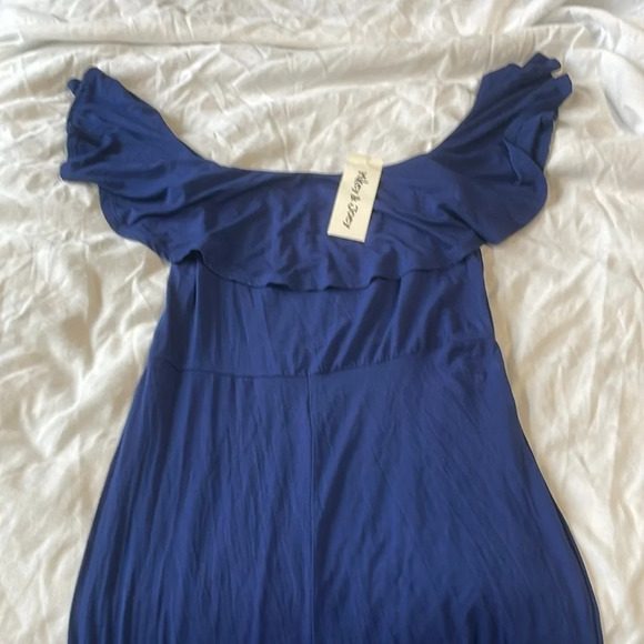 Mikey & Joey NWT Blue ruffle jumpsuit - Picture 2 of 5